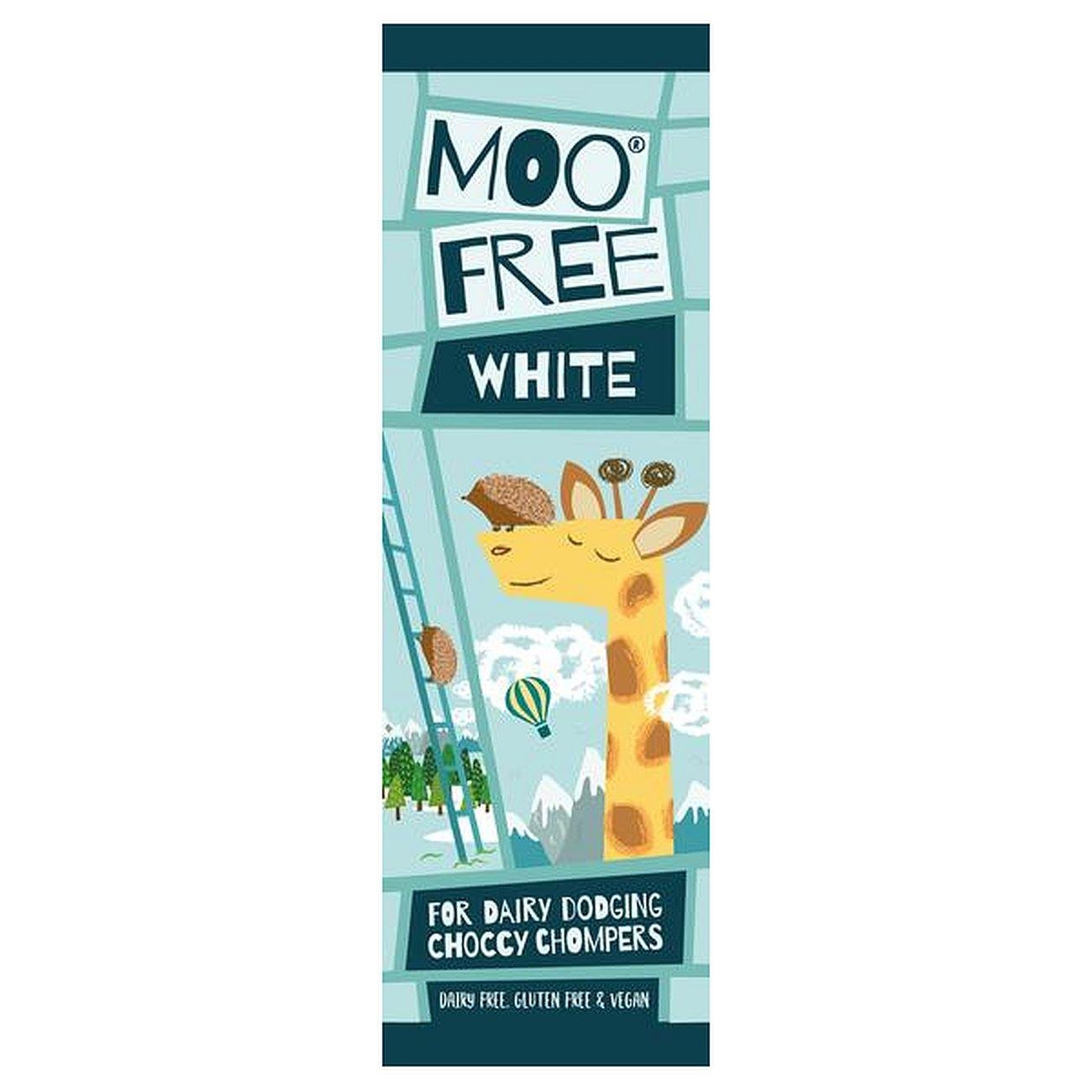 White Chocolate Dairy Free & Vegan Mini Bar 20g [BLACK FRIDAY] - Eco Natural Products - Moo Free - Chocolate