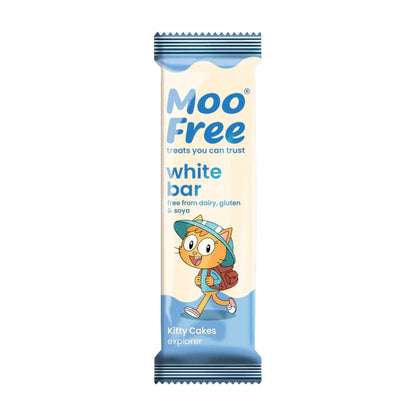 White Chocolate Dairy Free & Vegan Mini Bar 20g - Moo Free - Chocolate Bar - Moo Free