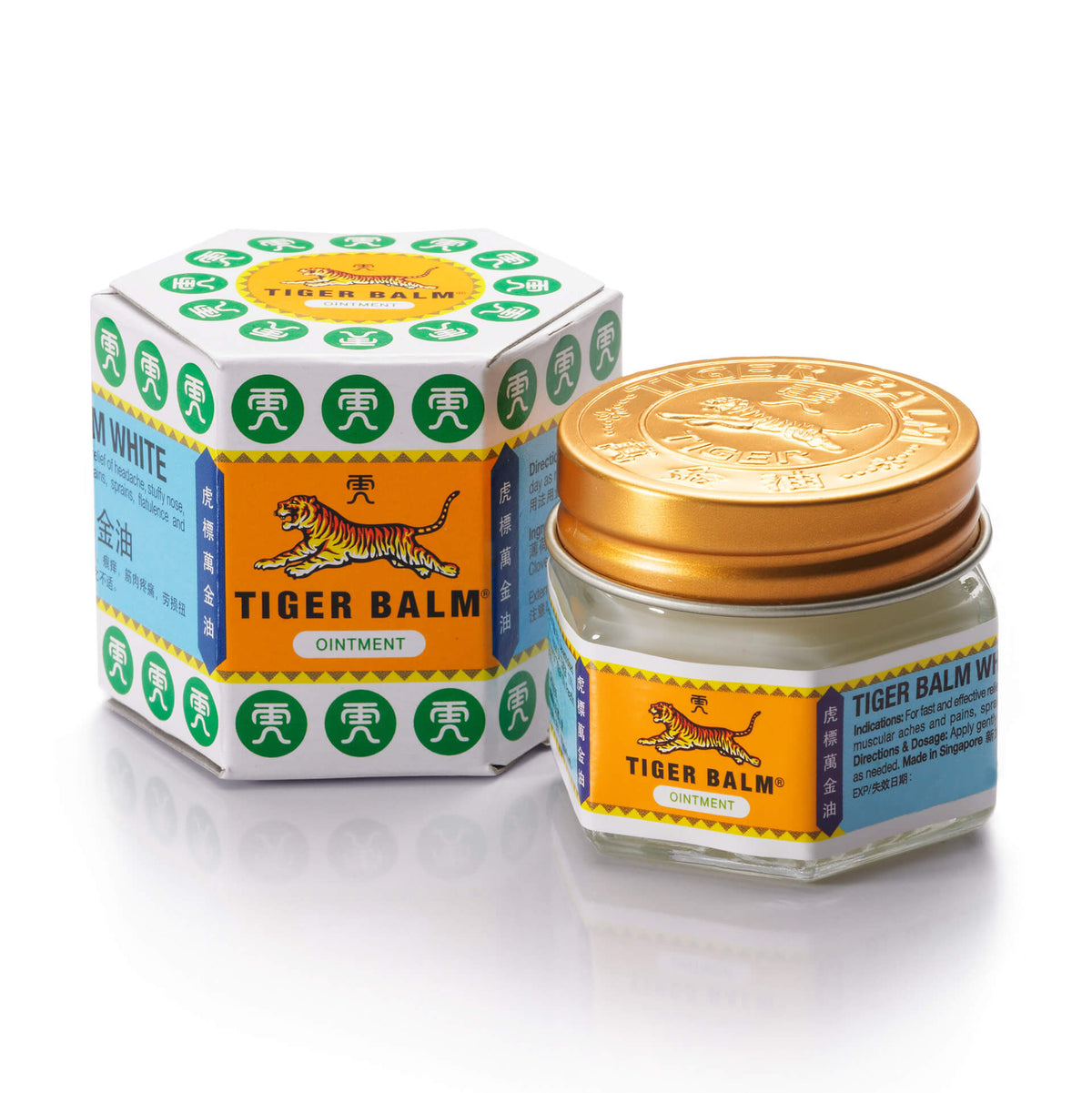 White Ointment (Small) 9ml - Tiger Balm - Balm - Eco Natural Products
