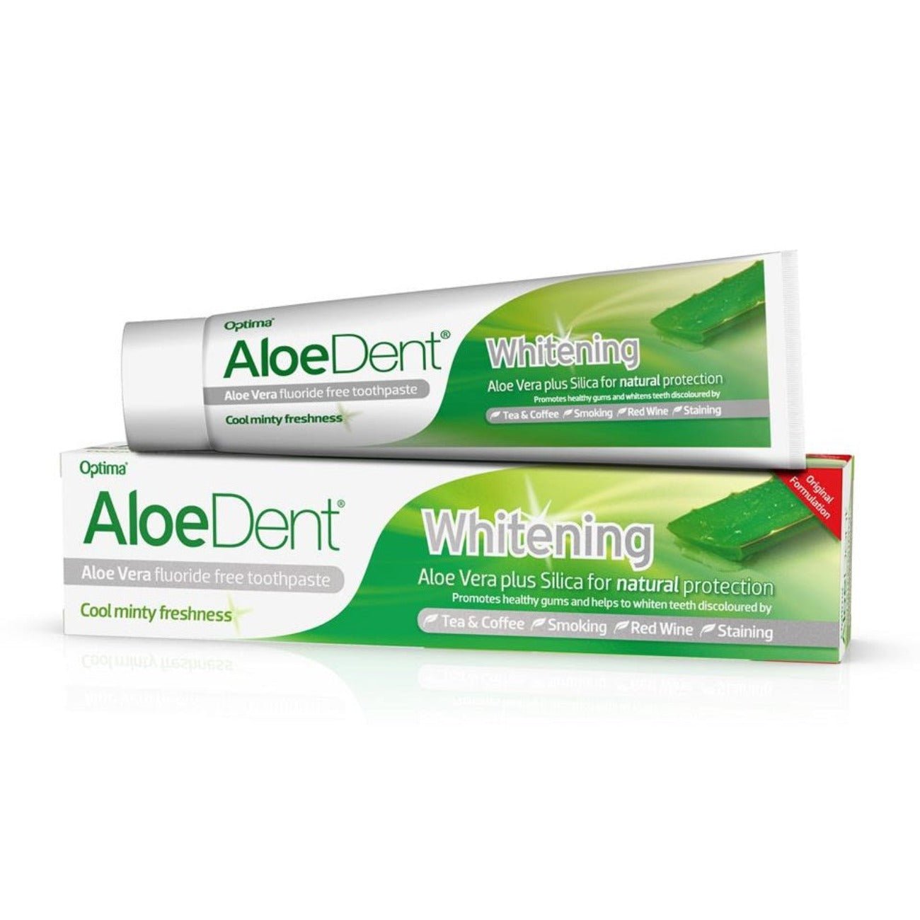 Whitening Toothpaste Aloe Vera & Silica 100ml [BLACK FRIDAY] - Eco Natural Products - Aloe Dent - Toothpaste