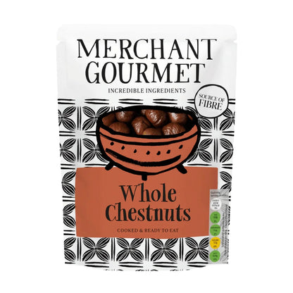 Whole Chestnuts 180g - Merchant Gourmet - Nuts - Merchant Gourmet