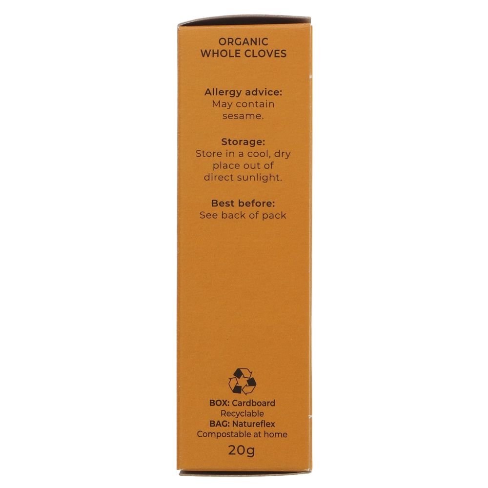 Whole Cloves 20g - Suma - Spices - Eco Natural Products