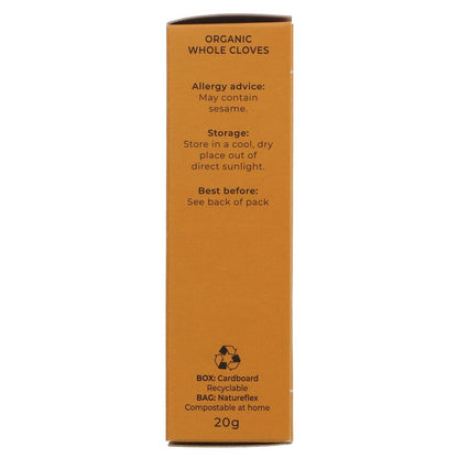 Whole Cloves 20g - Suma - Spices - Eco Natural Products