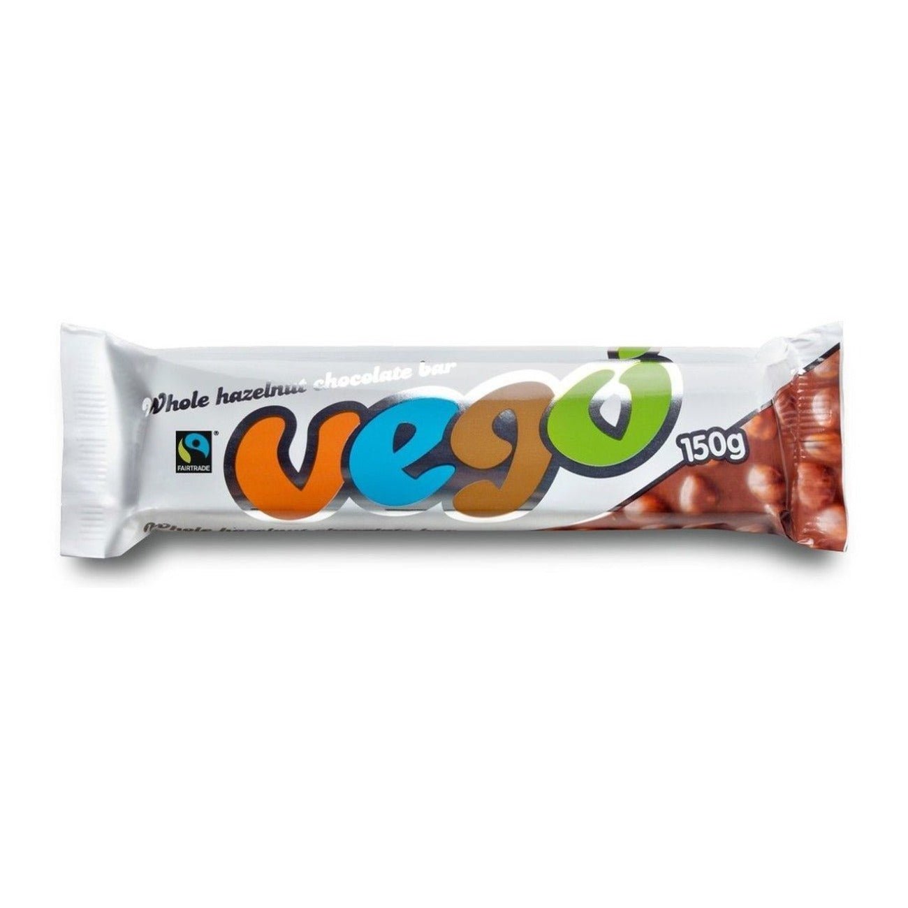 Whole Hazelnut Chocolate Bar 150g - Vego - Chocolate Bar - Eco Natural Products