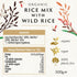 Wild Rice Mix (Wild Red and Brown Rice) Organic 500g - Biona - Rice - Eco Natural Products