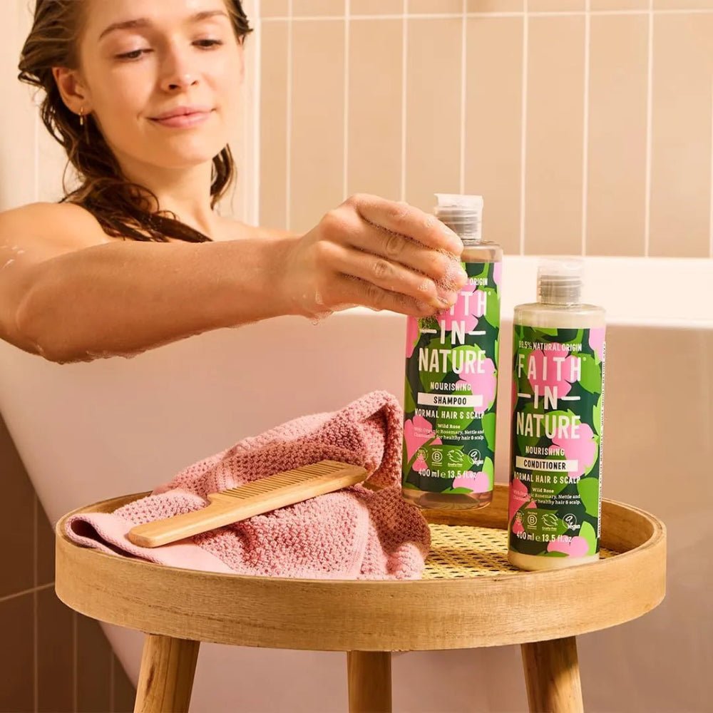 Wild Rose Shampoo 400ml - Faith in Nature - Shampoo - Faith in Nature