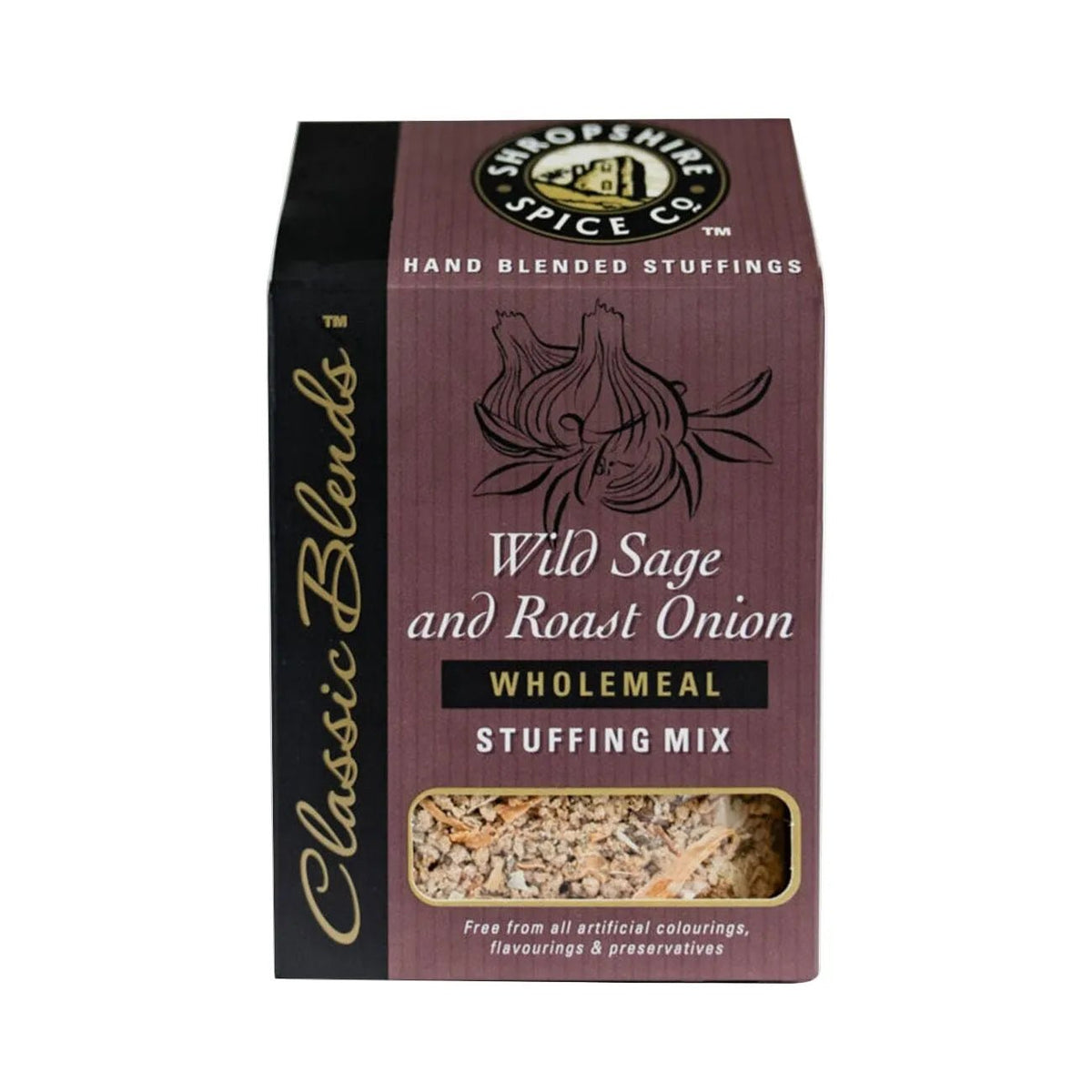 Wild Sage & Roast Onion Wholemeal Stuffing 150g - Shropshire Spice - Stuffing Mix - Shropshire Spice