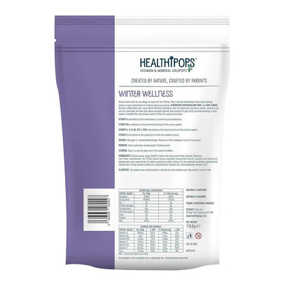 Winter Wellness Vitamin & Mineral 12 Lollipops - Healthipops - Sweets - Eco Natural Products