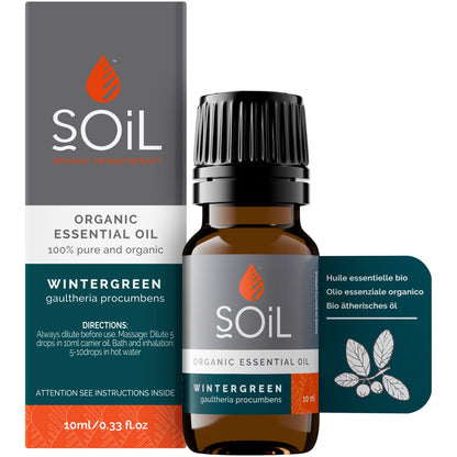 Wintergreen Oil 10ml - SOIL - Essential Oil - Eco Natural Products