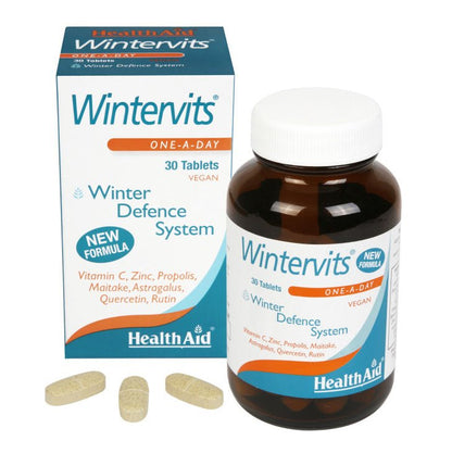 Wintervits Tablets 30 Tablets - HealthAid - Food Supplement - Eco Natural Products