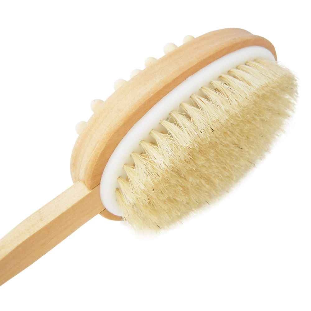 Wooden Bath and Shower Brush Two - Sided 17" - Donegal - Brush - Eco Natural Products