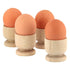 Wooden Egg Cups 4 Pack - Apollo - Egg Cups - Eco Natural Products