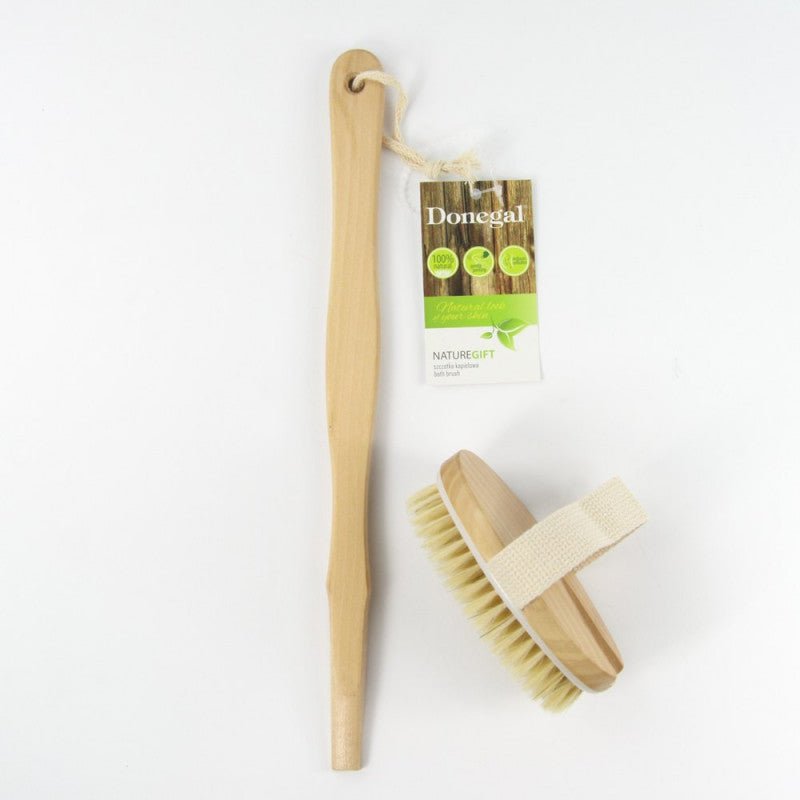 Wooden Sisal Brush Massager One Side 16" - Donegal - Brush - Eco Natural Products