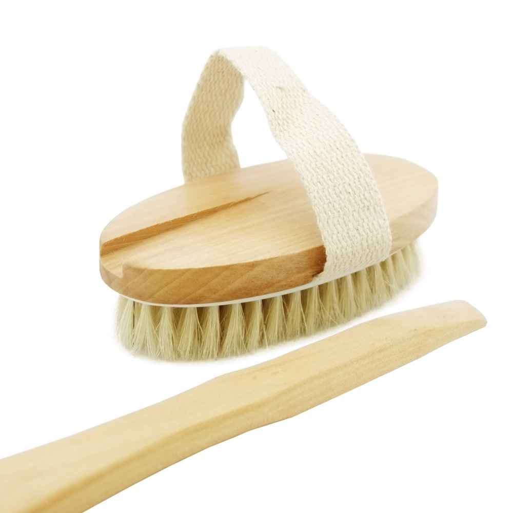 Wooden Sisal Brush Massager One Side 16" [BLACK FRIDAY] - Eco Natural Products - Donegal - Brush