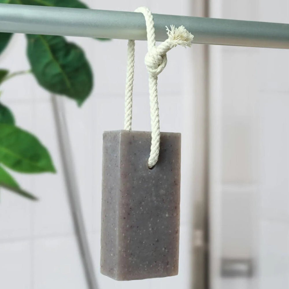 Woody Patchouli & Sandalwood Soap On A Rope 125g - Friendly Soap - Bar Soap - Friendly Soap