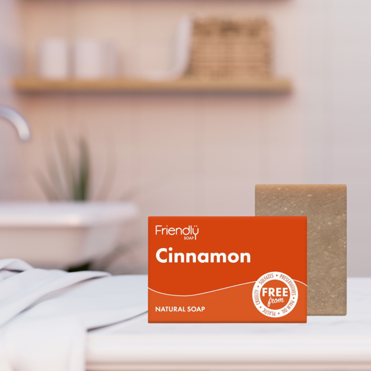 Cinnamon & Cedarwood Soap 95g
