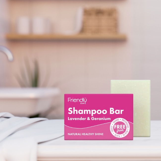Shampoo Bar Lavender & Geranium 95g