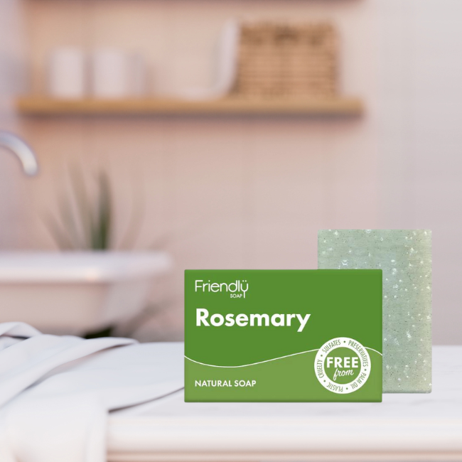 Rosemary Bath Soap 95g lifestyle 1