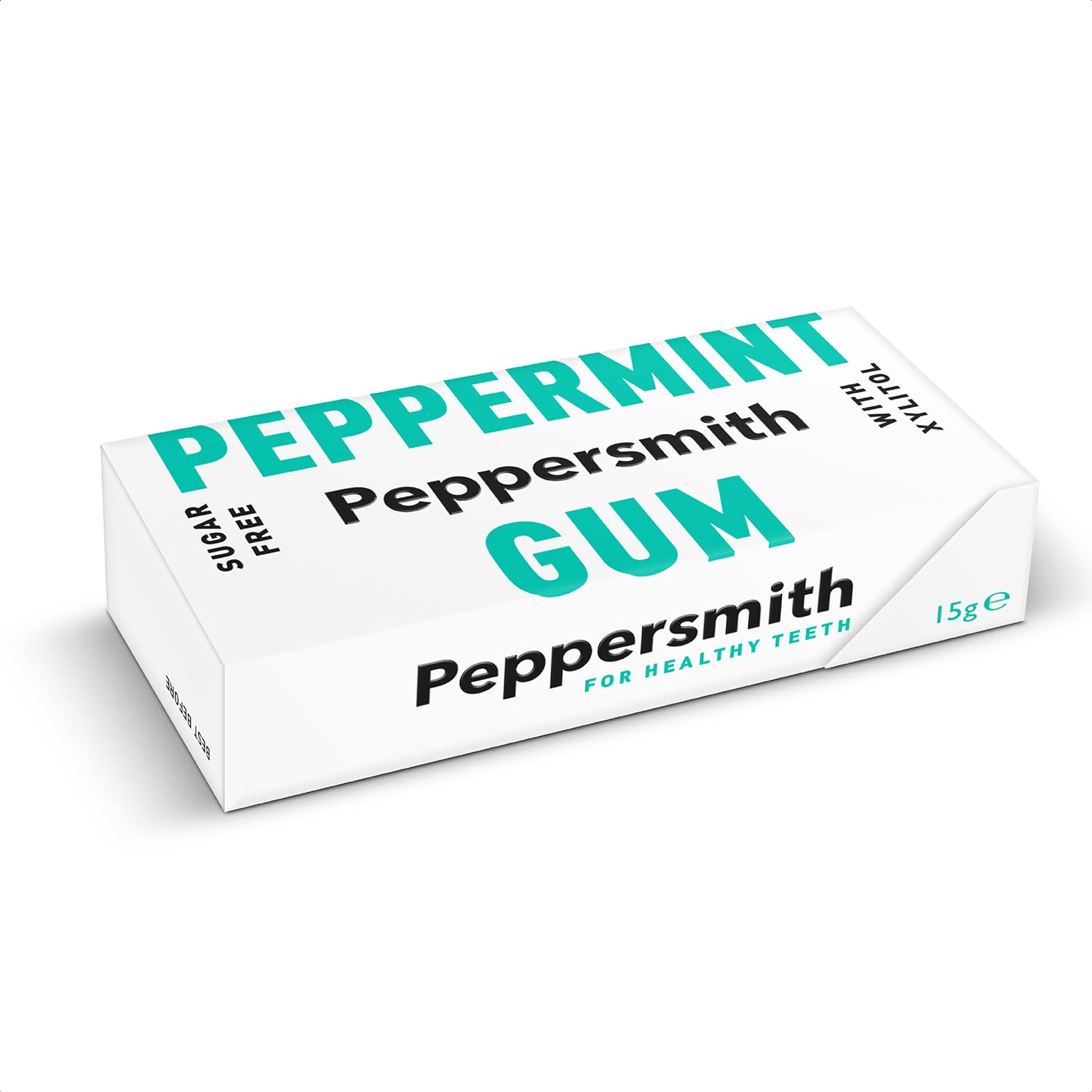 Xylitol English Peppermint Gum 15g - Peppersmith - Chewing Gum - Eco Natural Products