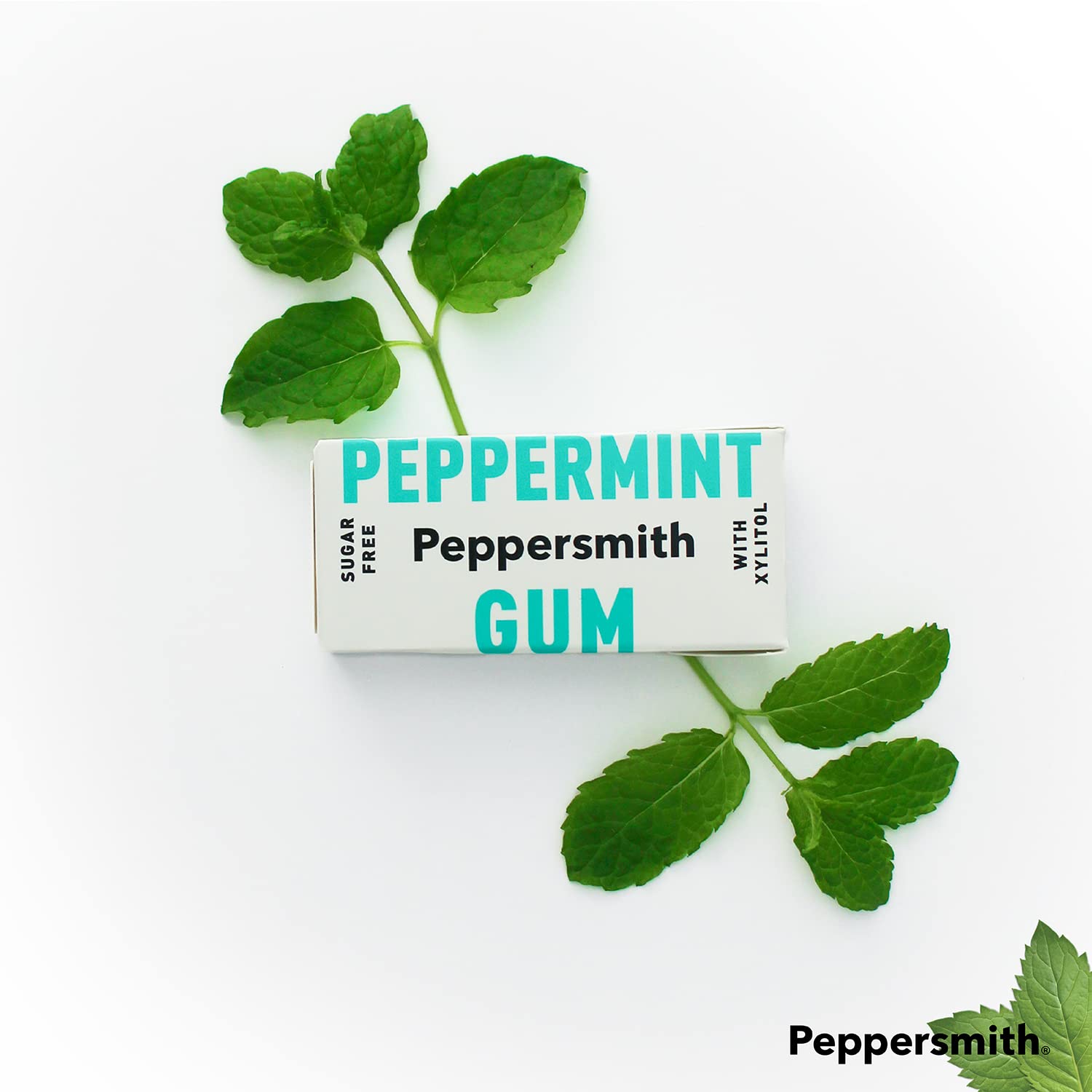 Xylitol English Peppermint Gum 15g - Peppersmith - Chewing Gum - Eco Natural Products