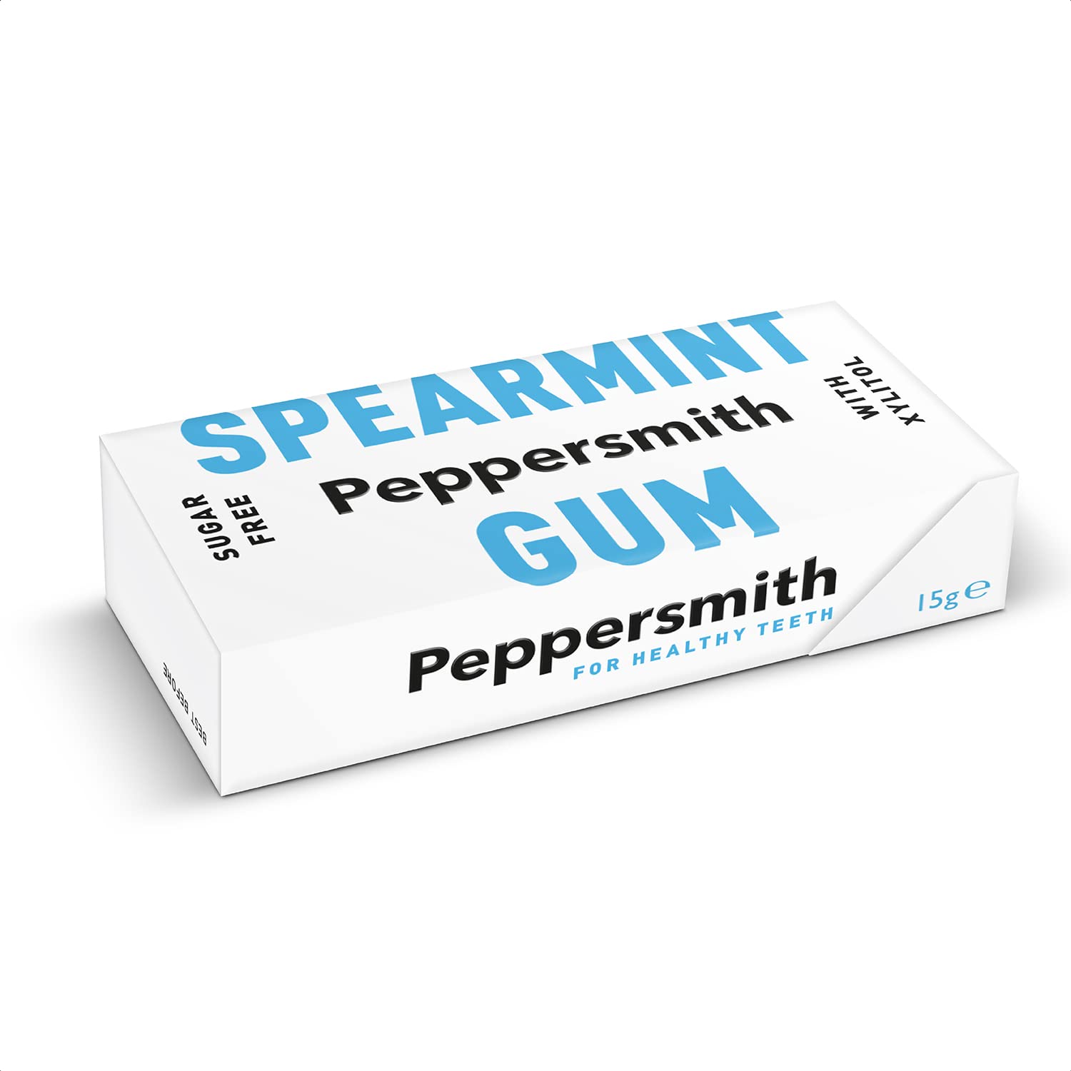 Xylitol English Spearmint Gum 15g - Peppersmith - Chewing Gum - Eco Natural Products