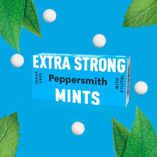 Xylitol Extra Strong Mints 15g - Peppersmith - Mints - Eco Natural Products