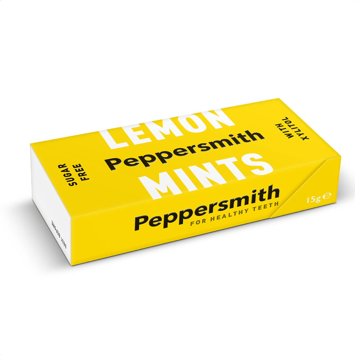 Xylitol Sicilian Lemon Mints 15g - Peppersmith - Mints - Eco Natural Products