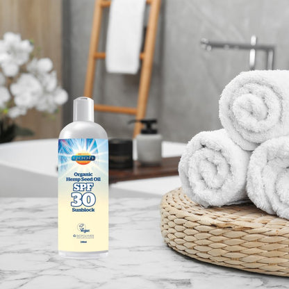 Yaoh Sunscreen Hemp Seed Oil SPF30 240ml - Yaoh - Sun Cream - Eco Natural Products