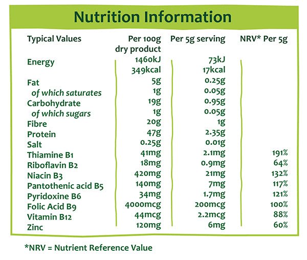 Yeast Flakes with Vitamin B12 Engevita 100g Damaged packaging - Marigold - Yeast - Eco Natural Products