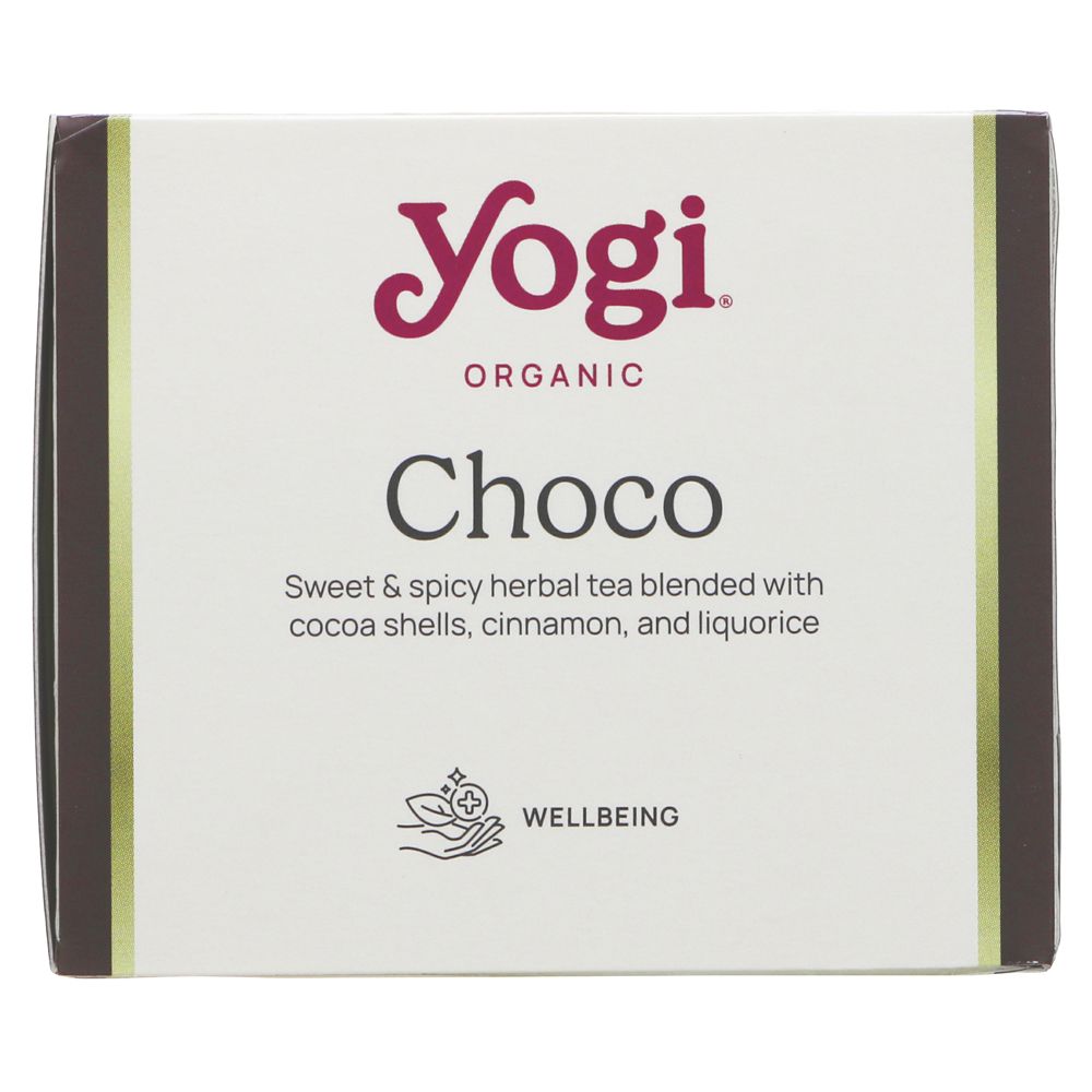Organic Choco Spice Tea 17 Bags side 4 packaging
