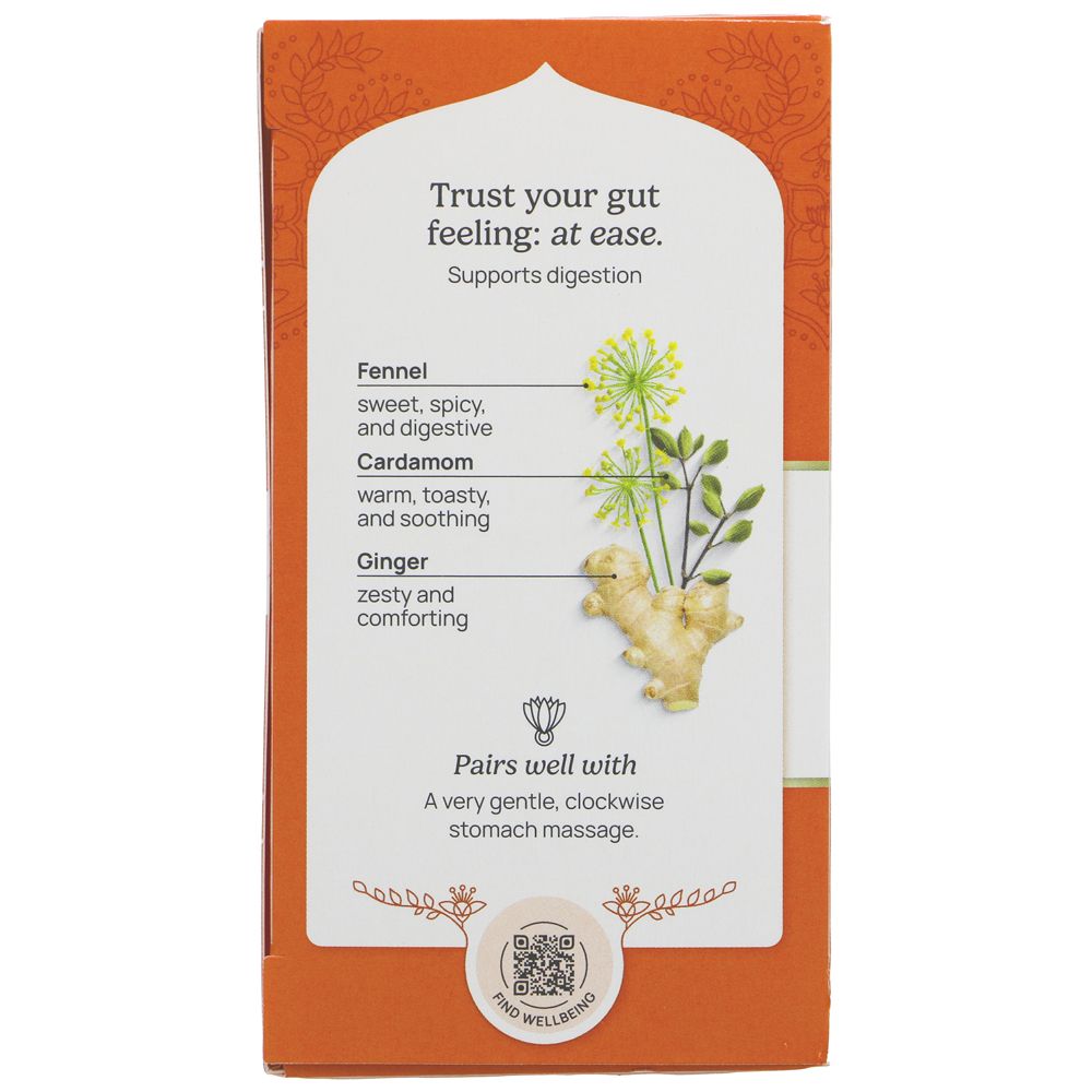 Yogi Tea Organic Stomach Ease Herbal Tea 17 Bags side 3 packaging