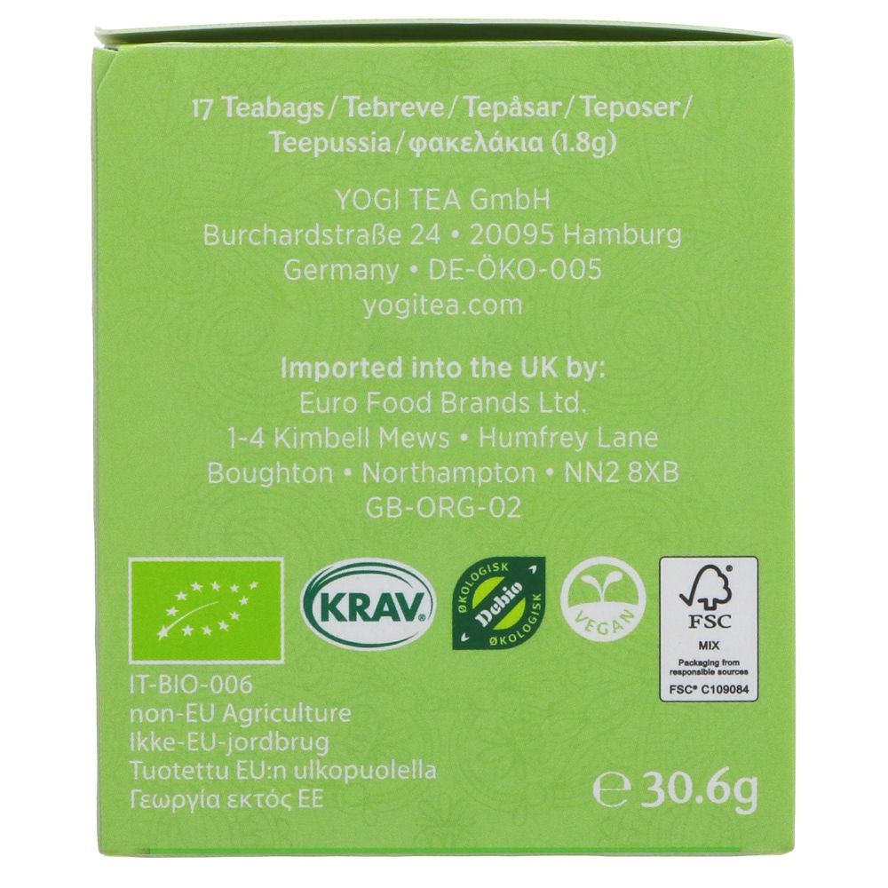 Organic White Herbal with Aloe Vera Tea 17 bags