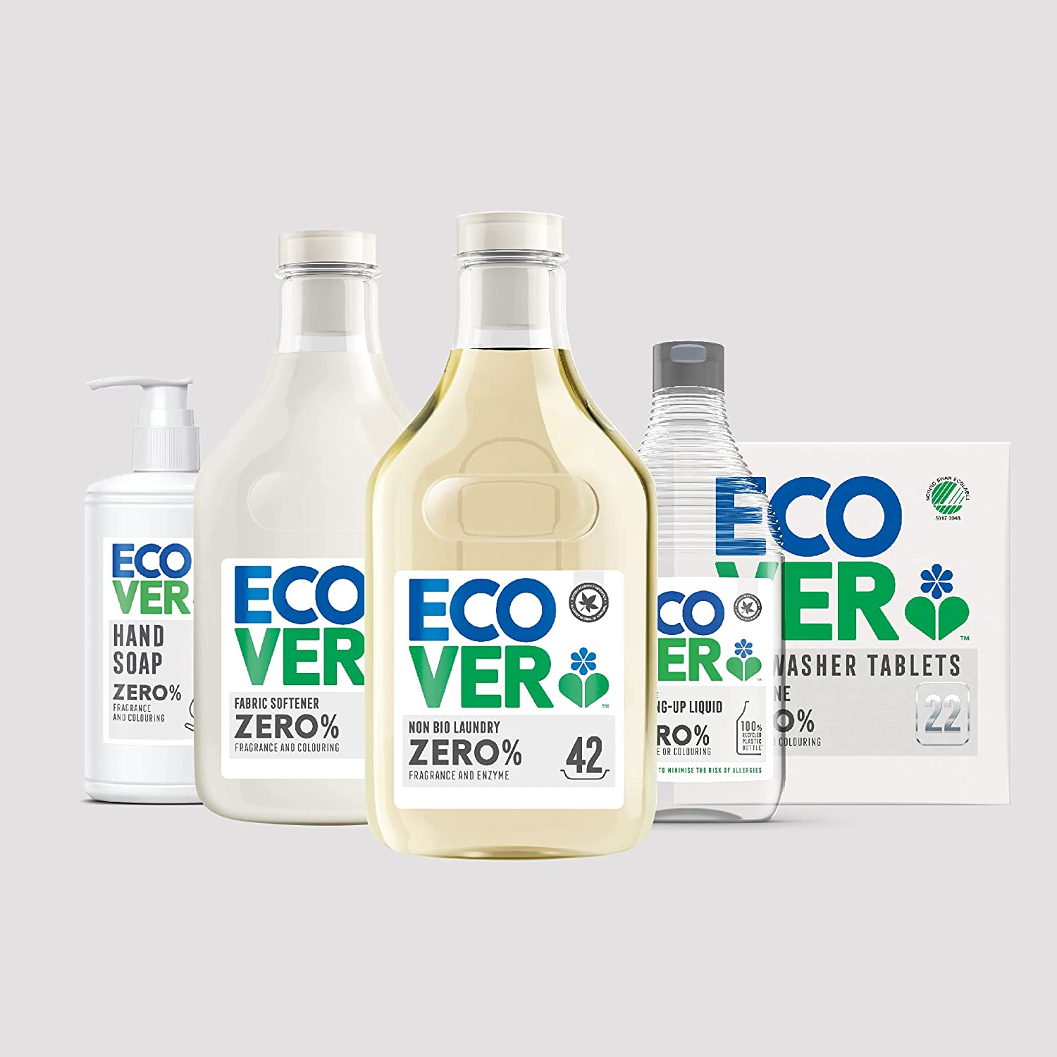 Zero Washing Up Liquid 450ml - Eco Natural Products - Ecover - Washing Up Liquid