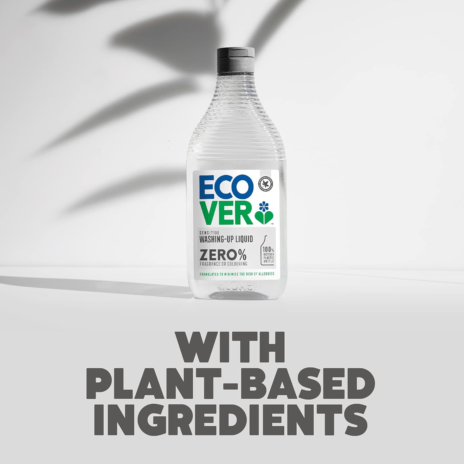 Zero Washing Up Liquid 450ml - Ecover - Washing Up Liquid - Eco Natural Products