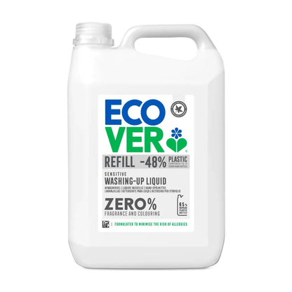 Zero Washing Up Liquid 5L - Ecover - Washing Up Liquid - Ecover