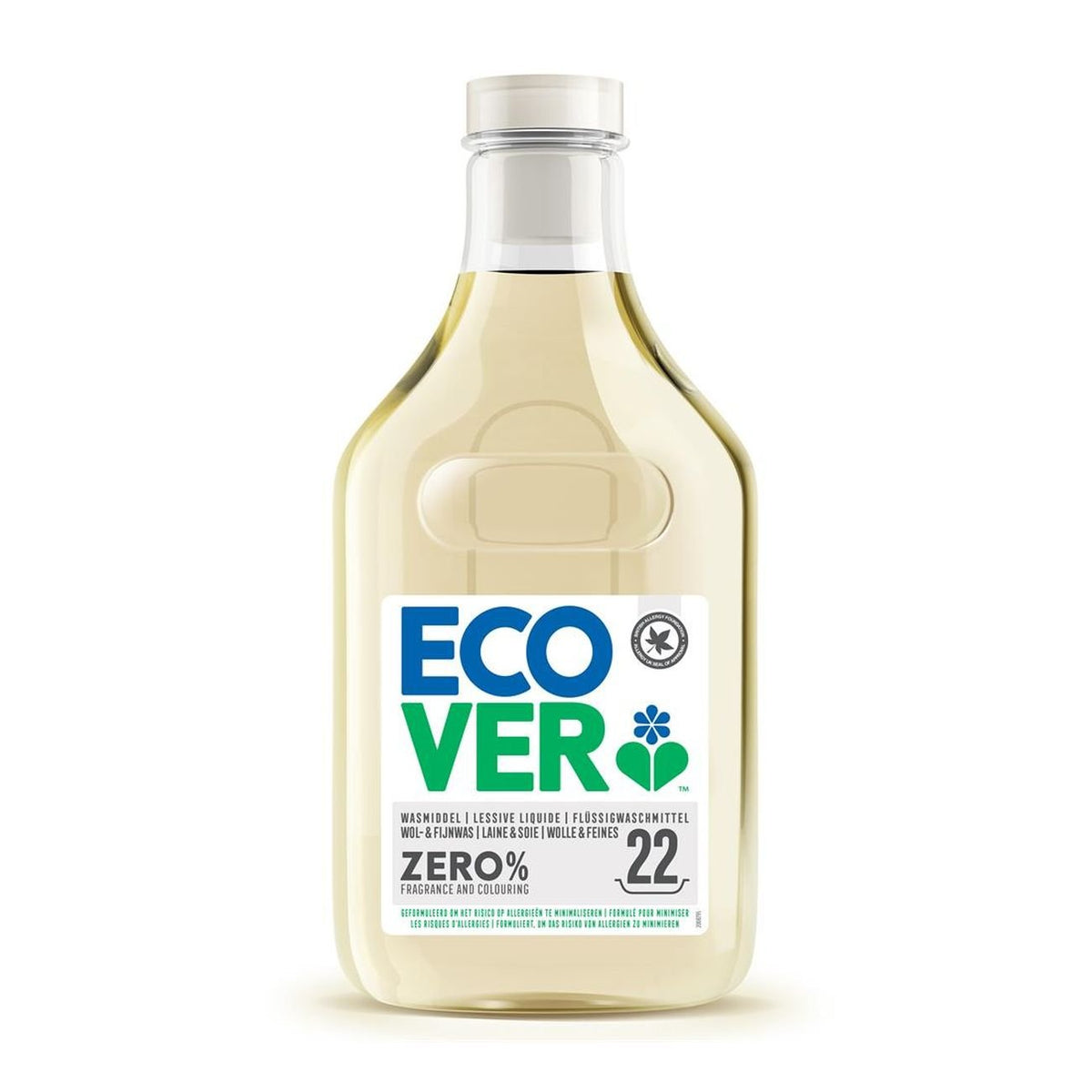 Zero Wool & Silk Sensitive Laundry Detergent 1L - Ecover - Eco Natural Products