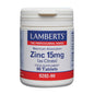 Zinc 15mg 90 Tablets - Lamberts - Food Supplement - Eco Natural Products