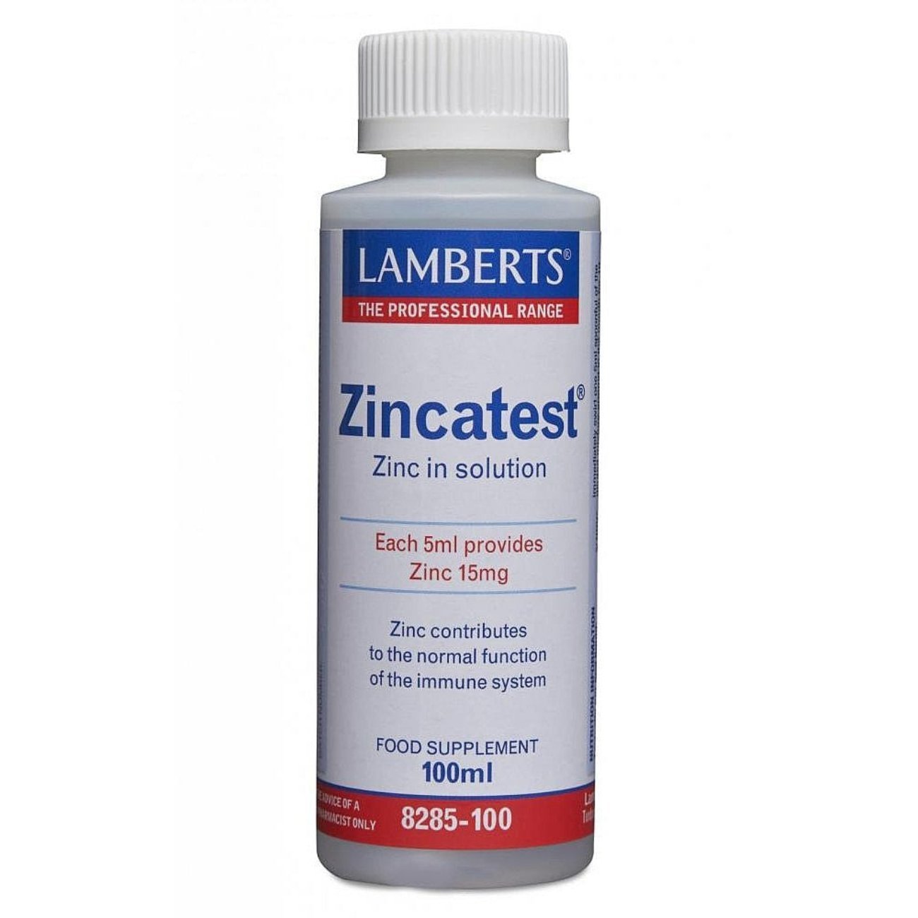 Zincatest 100ml [BLACK FRIDAY] - Eco Natural Products - Lamberts - Food Supplement