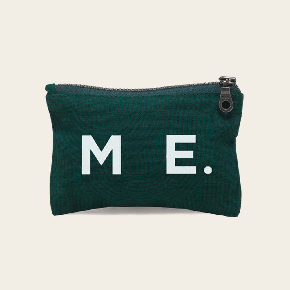 Zipped Organic Cotton Storage Wallet 14g - Dame - Cotton Bag - Eco Natural Products