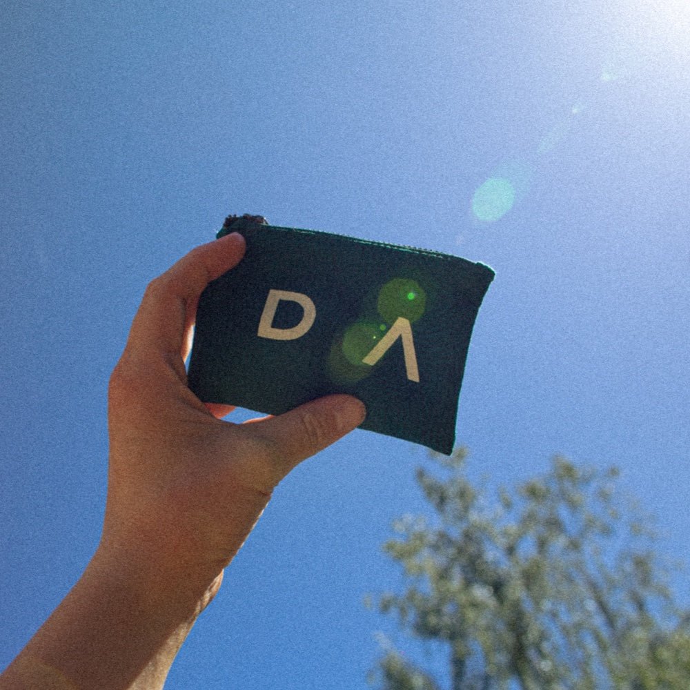 Zipped Organic Cotton Storage Wallet 14g - Dame - Cotton Bag - Eco Natural Products