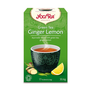 Organic Ginger Lemon Green Tea 17 bags