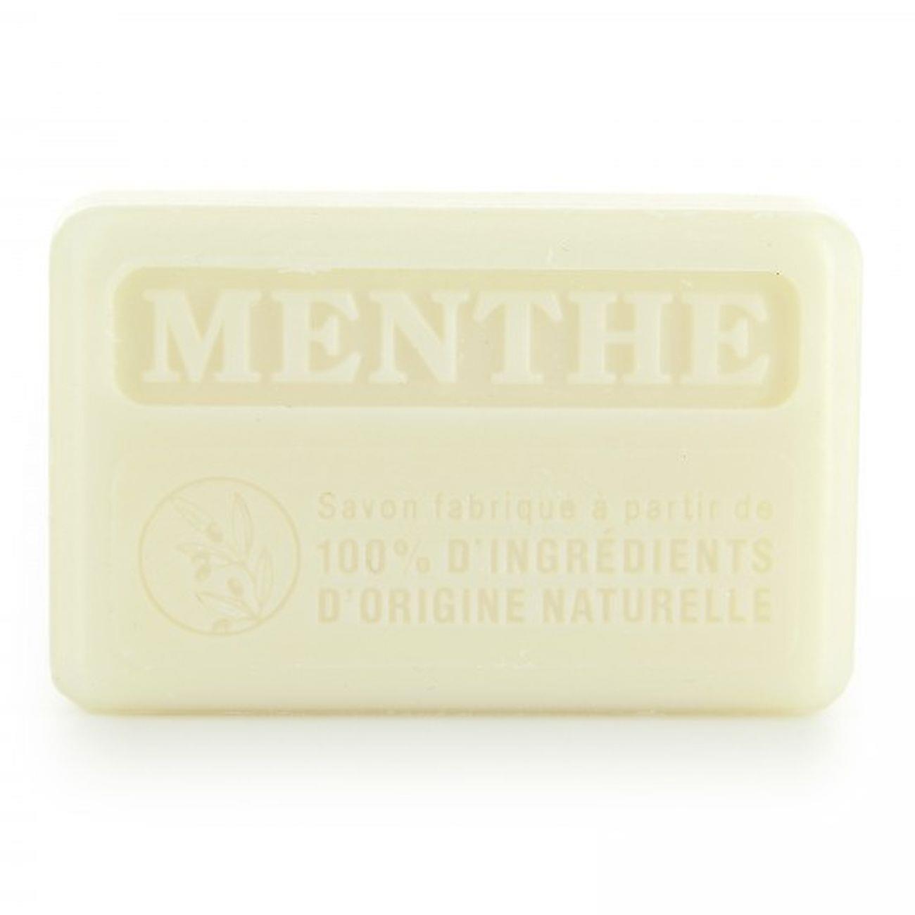 Marseille Soap 100% Natural Menthe Poivree (Peppermint) 125g