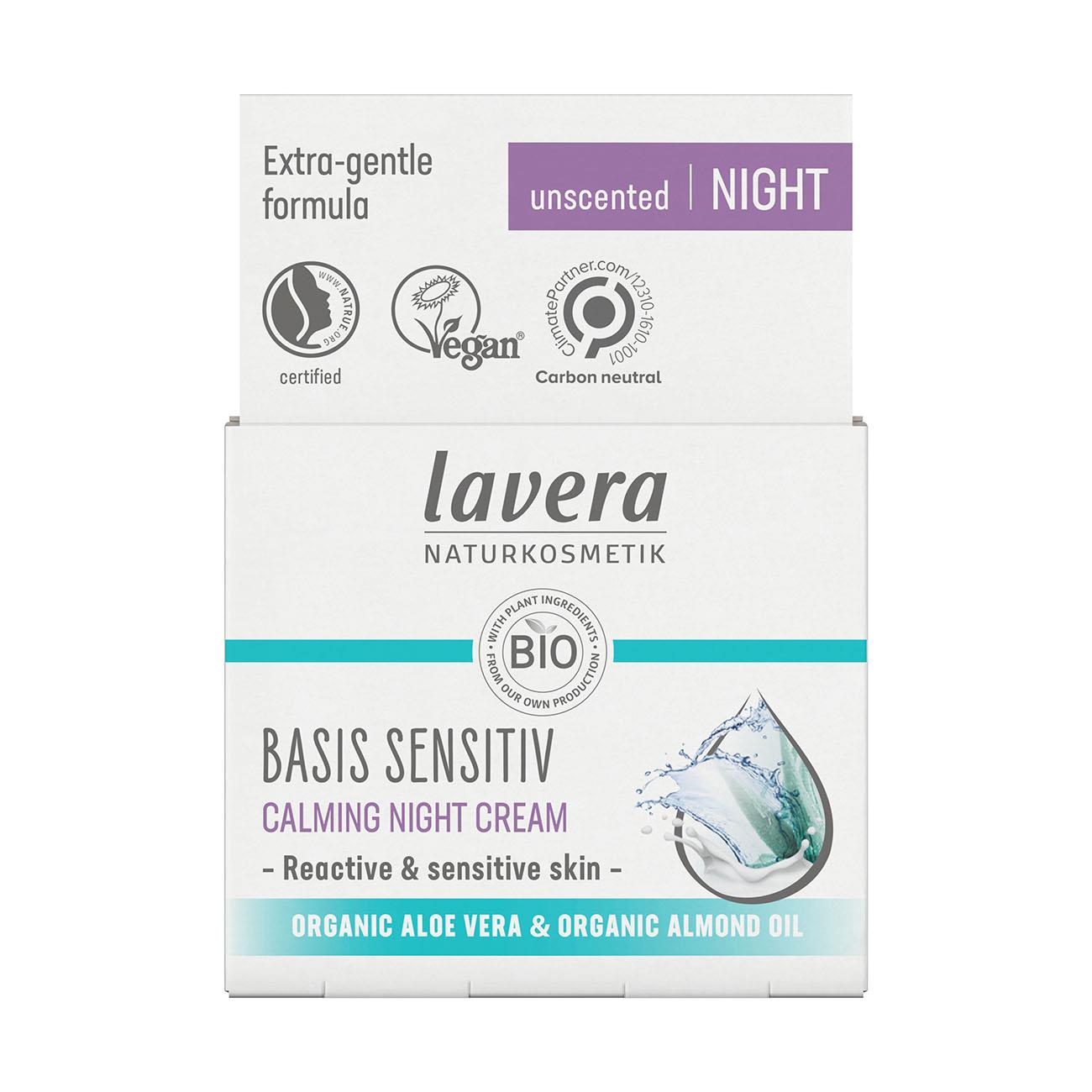 Organic Basic Sensitiv Calming Night Cream 50ml