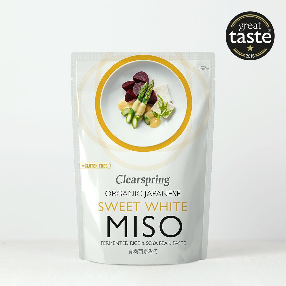 Organic Japanese Sweet White Miso Pouch 250g
