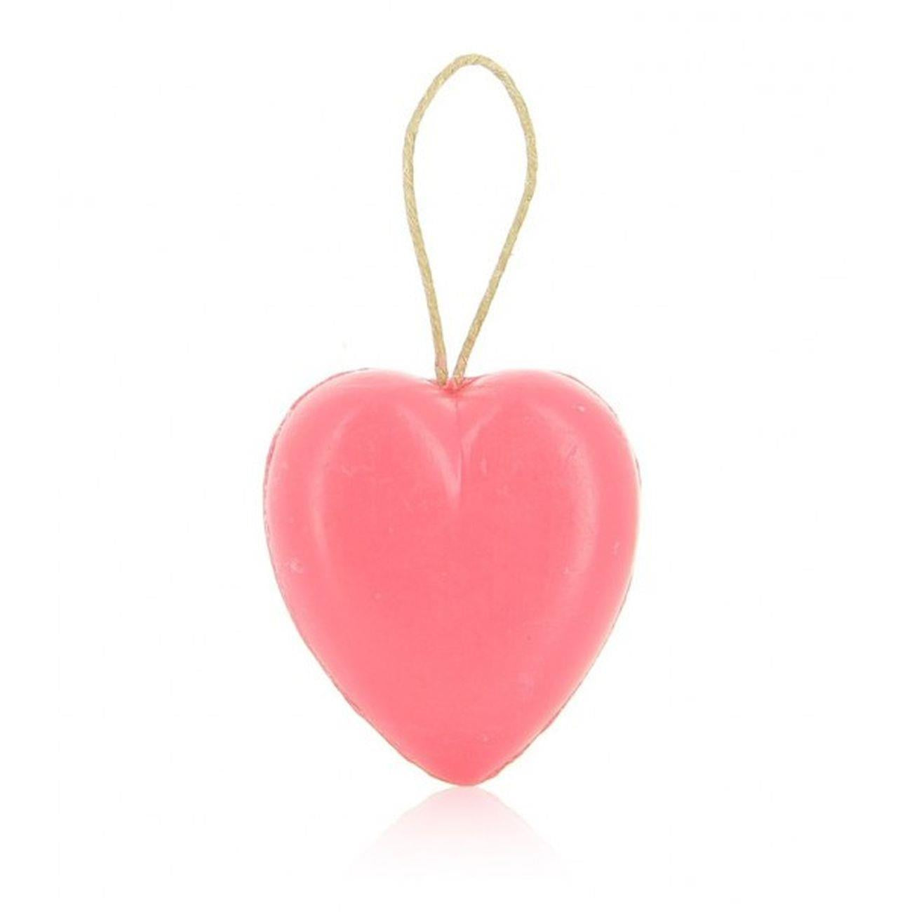 Marseille Soap Heart on Cord Red I Love You 90g