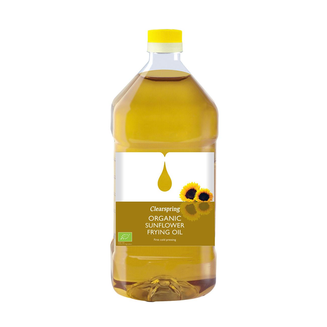Organic Sunflower Frying Cold Pressed Oil 2L