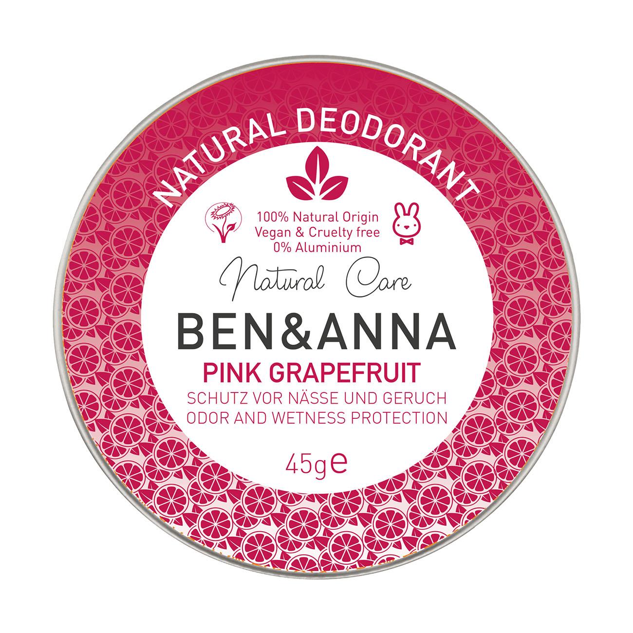 Pink Grapefruit Cream Deodorant Tin 45g