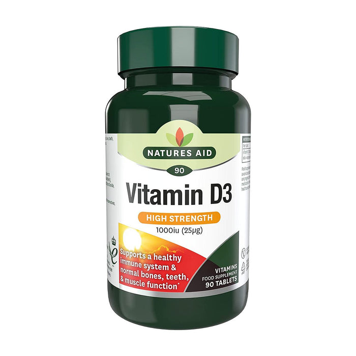 High Strength Vitamin D3 1000iu 90 Tablets