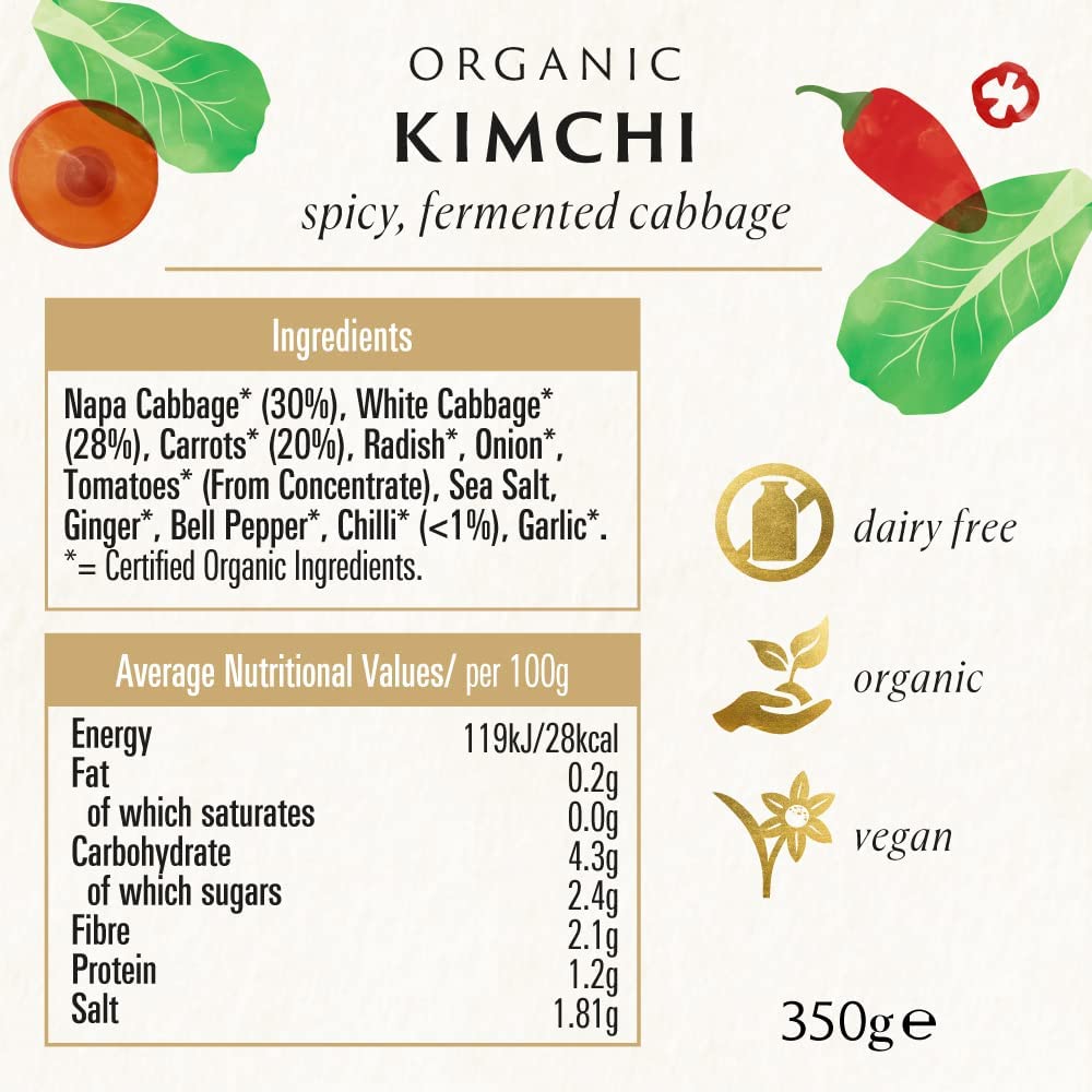 Organic Kimchi 350g