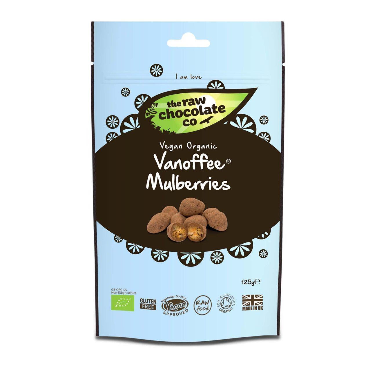 Organic Vanoffee Mulberries Snack 125g
